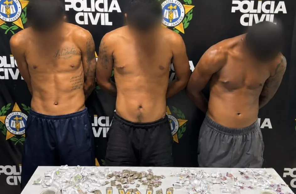 Suspeitos foram encontrados no Rato Molhado