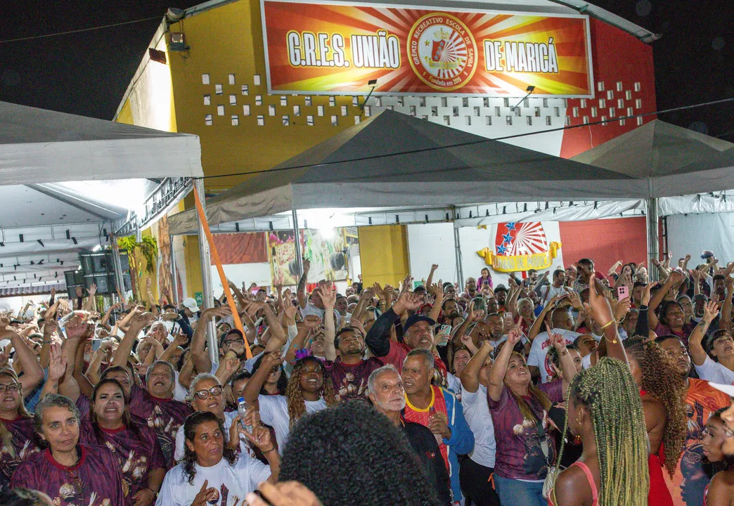 A União de Maricá será a primeira escola a desfilar no domingo de Carnaval pelo Grupo Especial, no dia 7 de fevereiro de 2027