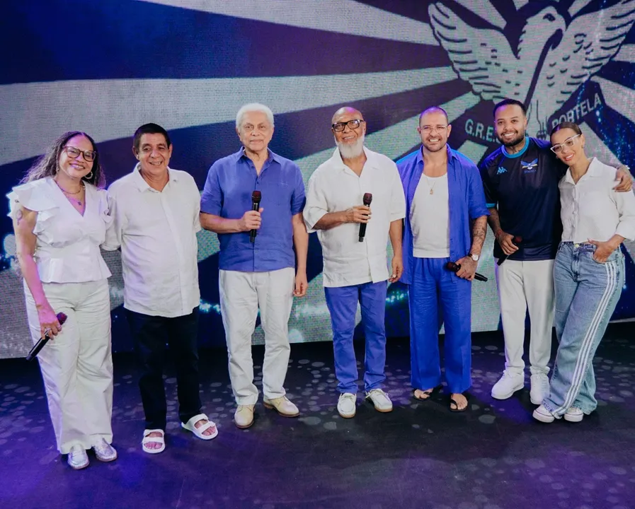 A Portela traz Zeca Pagodinho, Paulinho da Viola, Teresa Cristina, Diogo Nogueira, Marquinhos de Oswaldo Cruz, Tia Surica e os demais membros da Velha Guarda da escola