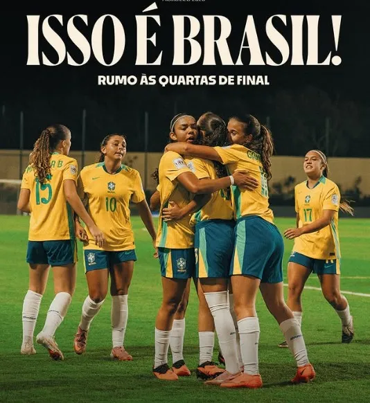 O adversário do Brasil nas quartas será o vencedor do duelo entre China e França, nesta quinta-feira (29), a partir das 12h (horário de Brasília)