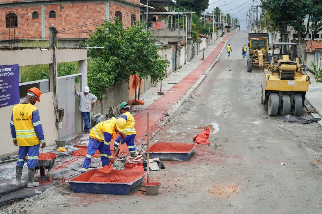 O Mobilidade Urbana Verde Integrada (MUVI) está com obras em andamento em partes do trecho 6, especificamente nos bairros Jardim Catarina e Guaxindiba.