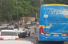 Acidente com morte deixa trânsito complicado na RJ-104, em Niterói