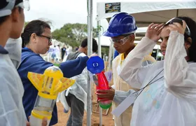 Alunos de Itaboraí participam da Olimpíada da Região dos Lagos de Foguetes, em Búzios