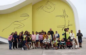 Alunos do Clin Social visitam Caminho Niemeyer e MAC em Niterói