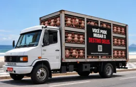 “Caminhão do Terror” chega ao Rio e inicia campanha nacional da Sociedade Vegetariana Brasileira
