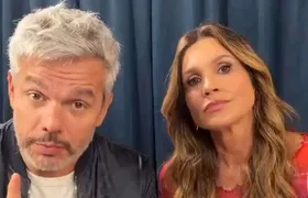 Criminosos usam imagens gerados por IA de Otaviano Costa e Flávia Alessandra para golpes e casal faz alerta
