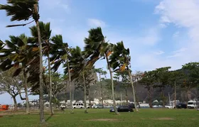 Defesa Civil alerta para ventos fortes na cidade do Rio