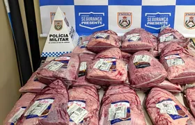 Feriado sem churrasco: adolescente é apreendida com 22 peças de picanha furtadas em Nova Iguaçu