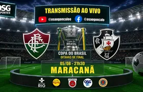 Fluminense e Vasco duelam por uma vaga nas quartas de final da Copa do Brasil com transmissão do OSG Esportes