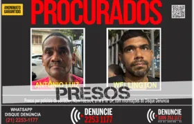 Foragidos de Maranhão e Minas são encontrados pela polícia no Rio