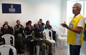 Guarda Municipal de São Gonçalo faz ação em alusão ao Setembro Amarelo
