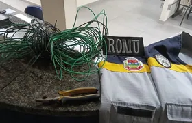 Guarda Municipal prende homem acusado de furtar cabos em São Gonçalo