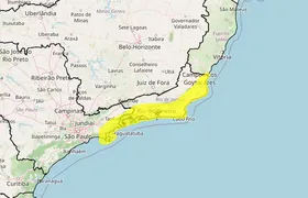 Inmet emite alerta de vendaval para o Rio de Janeiro nesta sexta-feira