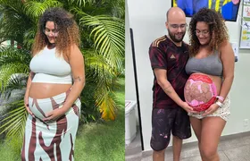 Mulher engravida de terceiro bebê enquanto esperava gêmeas no Rio