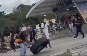 Mulher morre ao ser atingida por roda de BRT