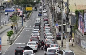 NitTrans libera faixa de ônibus para aliviar trânsito na Alameda São Boaventura