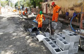 Obras de macro e microdrenagem avançam em Neves