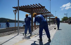 Obras na Praia das Pedrinhas estão recebendo ajustes finais