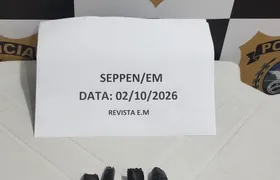 Operação Illicitus: Polícia Penal RJ impede entrada de drogas em presídio e prende visitante