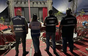 Parque de diversões é autuado durante fiscalização para o Dia das Crianças
