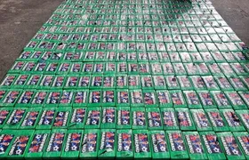 Polícia do Equador apreende carga de cocaína embalada com imagem do craque norueguês Haaland