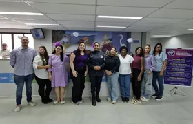 Policlínica Municipal de São Pedro d'Aldeia recebe ação de combate à violência contra a mulher