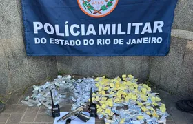 Quatro suspeitos são detidos durante ação contra tráfico de drogas em Maricá