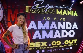 Rádio Mania lança projeto audiovisual com a cantora Amanda Amado na próxima sexta-feira (09)