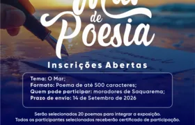 Saquarema abre inscrições para exposição literária 'Mar de Poesia'