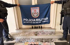 Acusados de tráfico são presos durante operação da PM no Morro do Estado, em Niterói