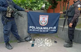 Homem é preso sob acusação de tráfico de drogas em Maricá