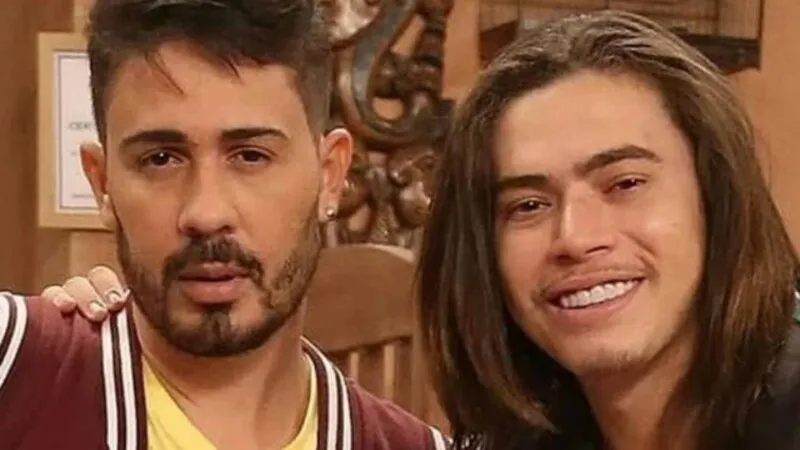 Whindersson também já deu a entender que o clima entre os dois na gravação da série "Os Roni", não foi muito amigável