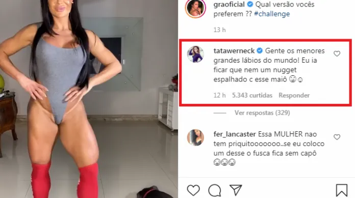 Os internautas não deixaram o deslize passar nos comentários