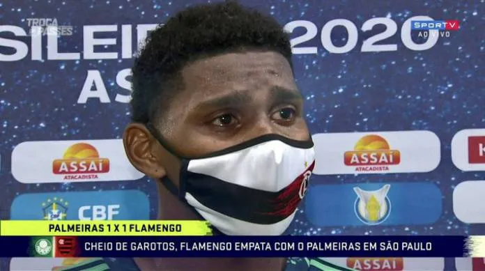 O jovem goleiro sub-20 se emocionou ao falar do pai