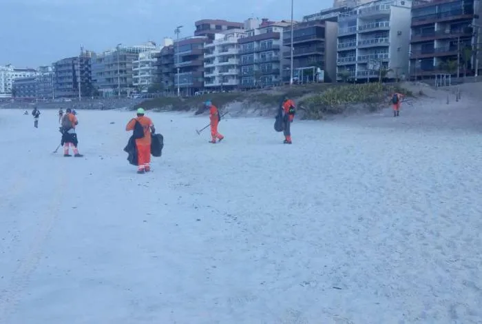 Comsercaf recolheu mais de 900 toneladas de resíduos pela cidade de Cabo Frio durante feriadão
