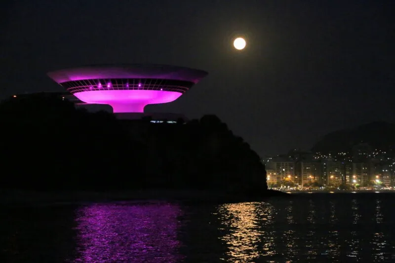 A iluminação poderá ser vista até o dia 8 deste mês