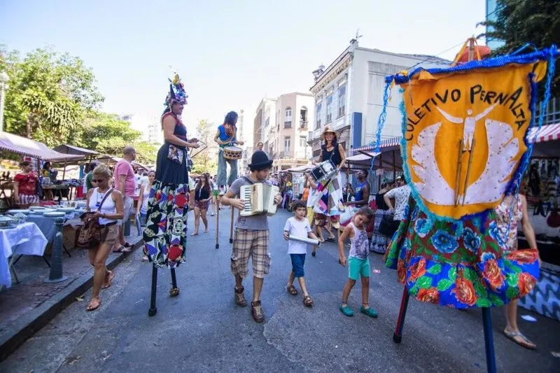 Imagem ilustrativa da imagem Após seis meses suspensa, Feira do Lavradio volta a funcionar no Rio