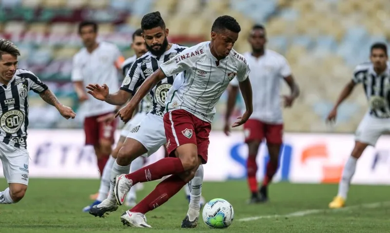 Fluminense venceu o Santos por 3 a 1 