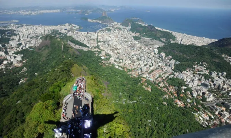 O parque preserva uma das maiores florestas urbanas do Brasil