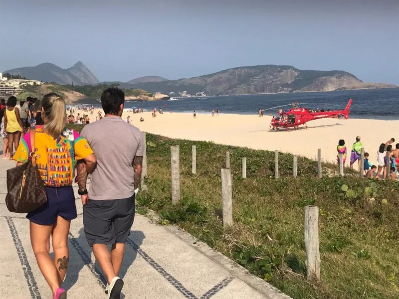 Dois helicópteros ofereceram apoio durante a ação