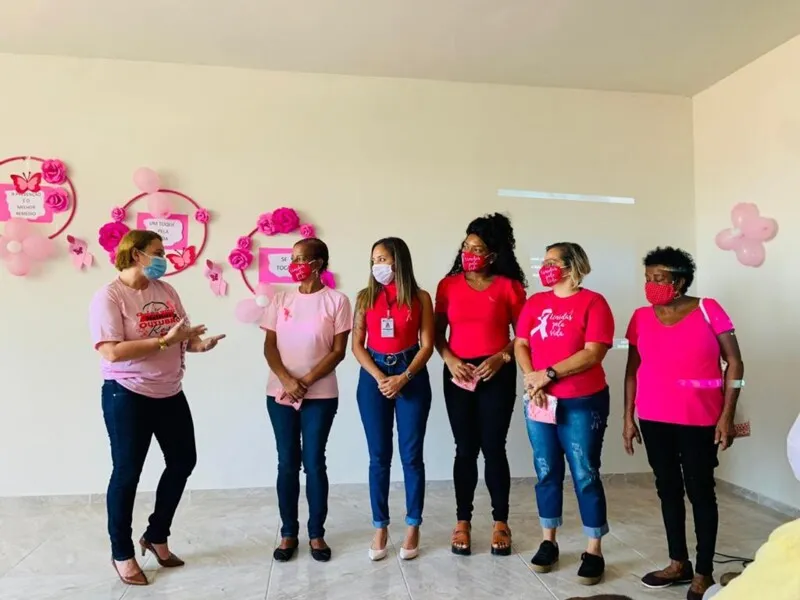 O evento abrangeu funcionárias de todas as alas e cargos do hospital