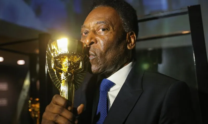 Pelé ganhou 3 Copas do Mundo e é o jogador mais vitorioso da competição