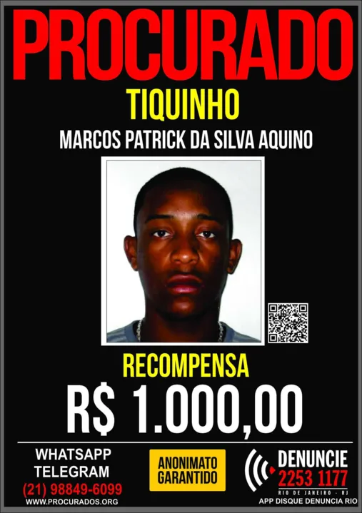 'Tiquinho' teria fugido para o Salgueiro por causa da ação da PM em Niterói 