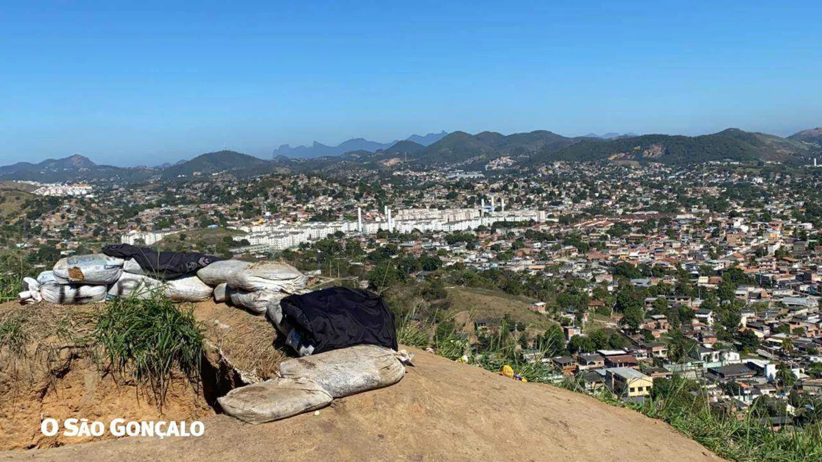 Policiais militares do 7ºBPM ocuparam a base do TCP em São Gonçalo