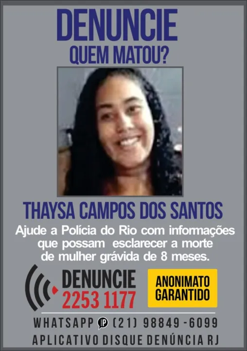 Imagem ilustrativa da imagem Portal dos Procurados pede informações sobre mulher grávida encontrada morta