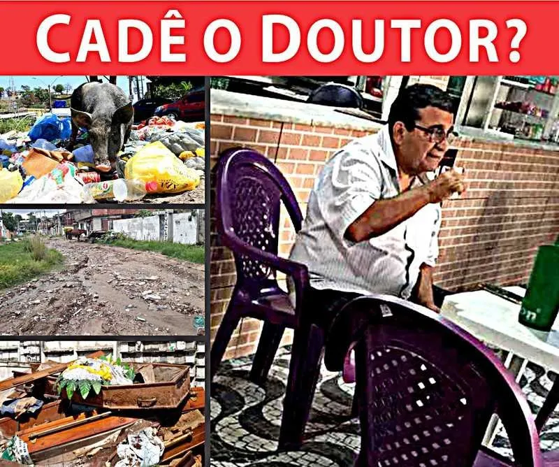 Imagem ilustrativa da imagem Prefeito José Luiz Nanci 'adotou' Praia das  Pedrinhas para seu lazer mas esqueceu das praças