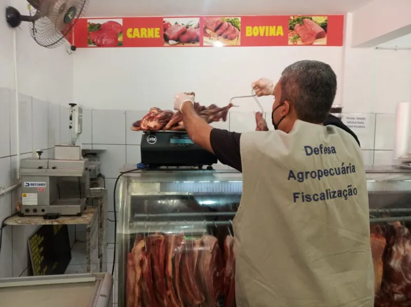 Imagem ilustrativa da imagem Operação 'Boi Garantido' apreende 300 quilos de carnes e derivados sem procedência