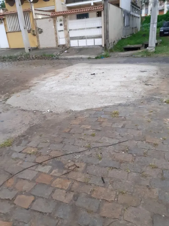 A rua do local agora está melhorada 