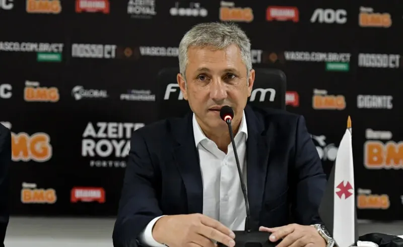 Alexandre Campello, atual presidente do Vasco, vai tentar a reeleição no clube.