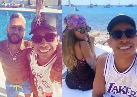 Anitta e Neymar curtem local paradisíaco juntos na Europa